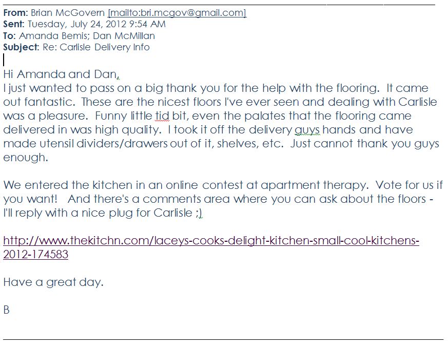 Apt Therapy Email Quote