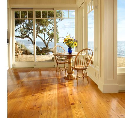 Antique Heart Pine Floors, Winkler Home, Carlisle Wide Plank Floors