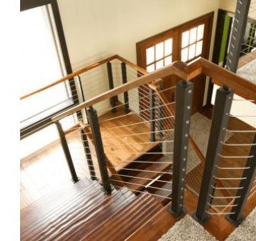 Stair Treads to Match your Distressed Wood Flooring from Carlisle Wide Plank Floors