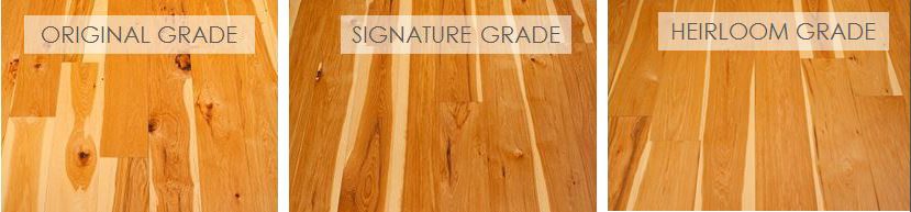 hardwood flooring grades