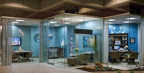 Commercial Office Design by RSVP Design Services on Carlisle Wide Plank Floors Blog