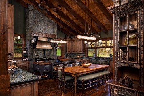 Rustic Kitchen Flooring