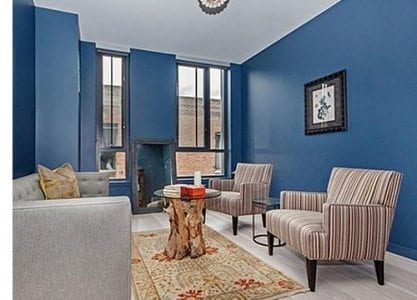 Carlisle Hickory Flooring & Boston Living Room