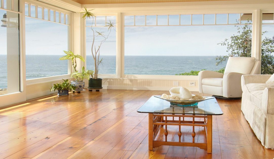 Carlisle wide plank flooring in a Solano Beach, California home