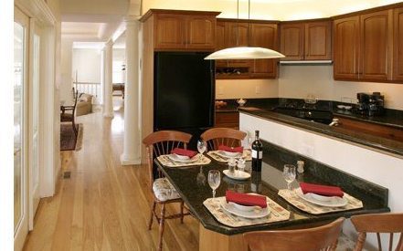 Carlisle Hickory Floors Modern Kitchen