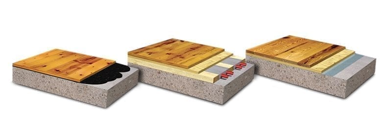 More flooring options, fewer installation restrictions.