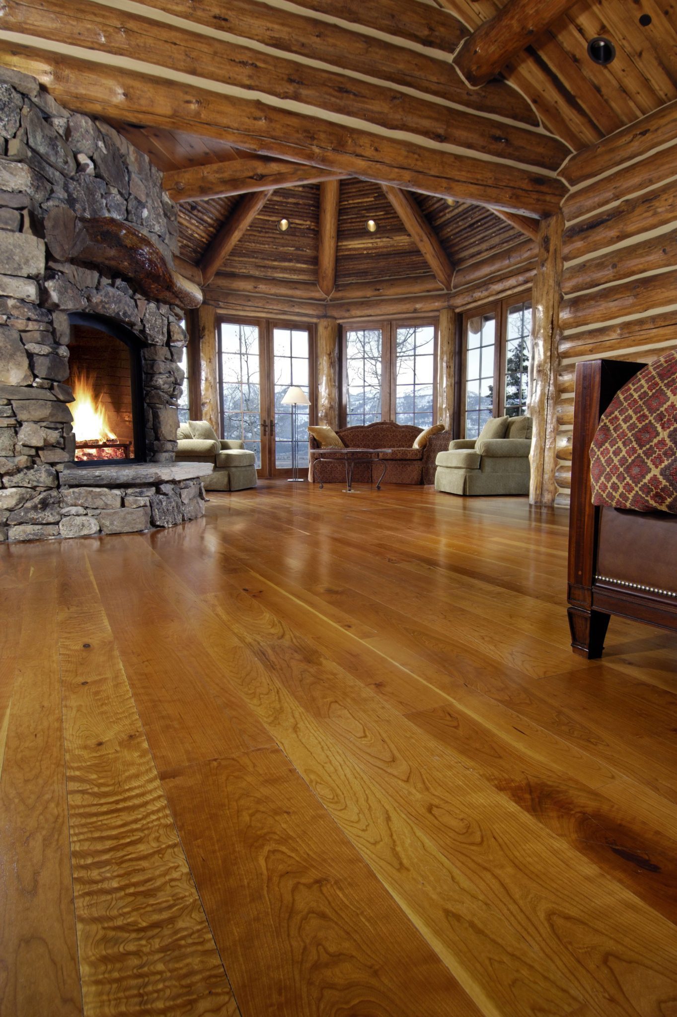 cherry wood floors