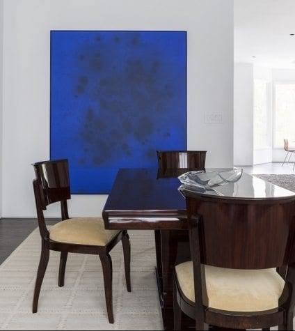 Ash Flooring in Dining Room