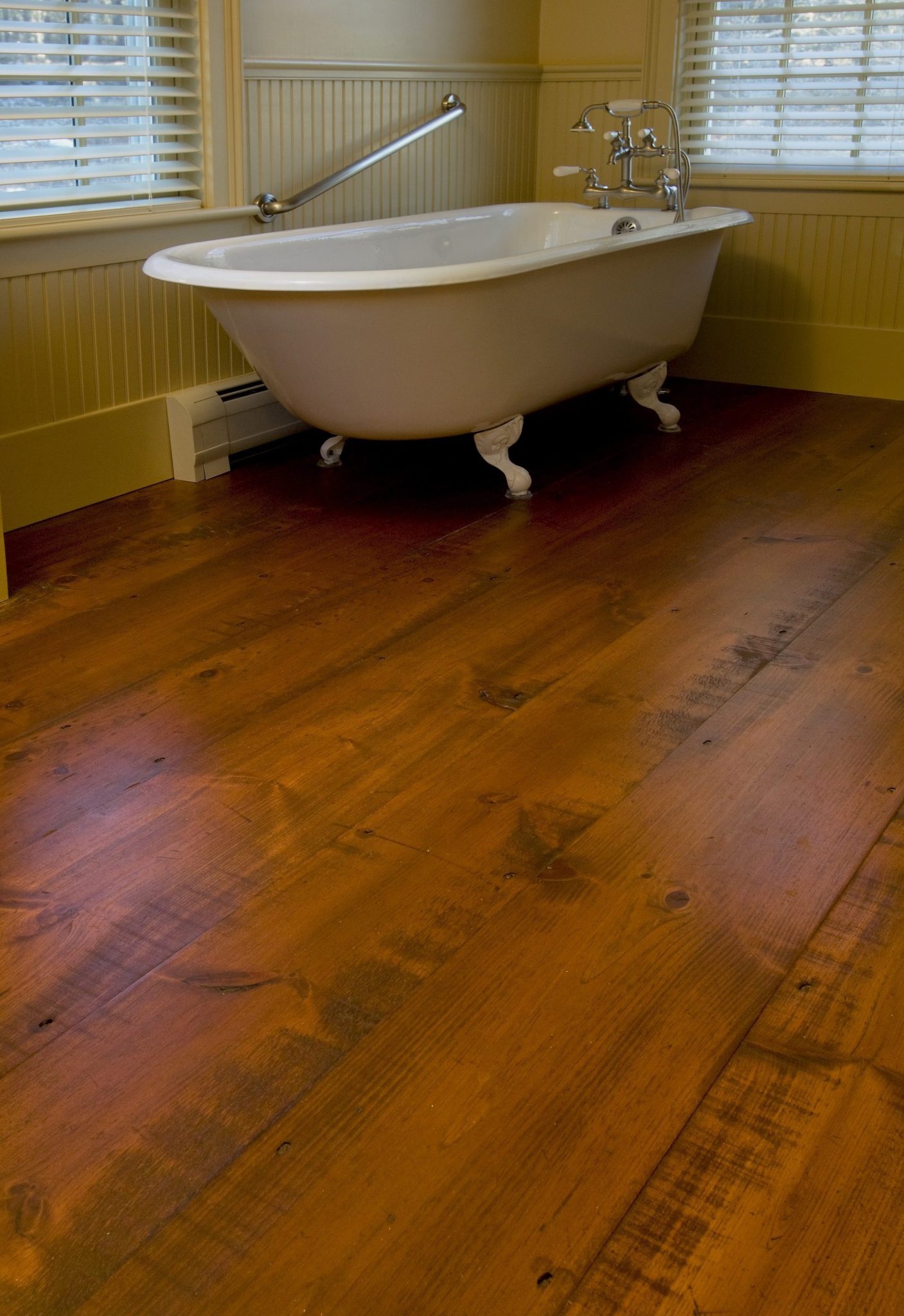 eastern hit or miss pine floor