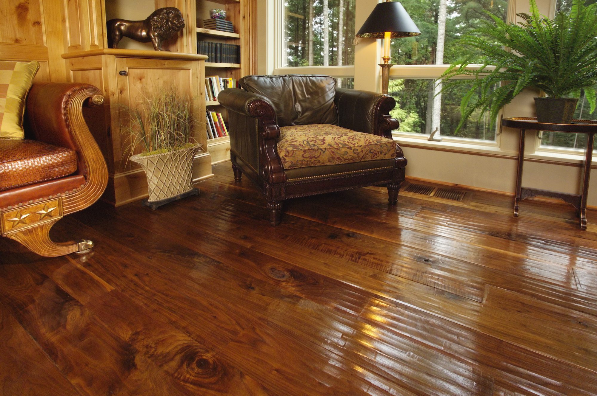 solid wood floors