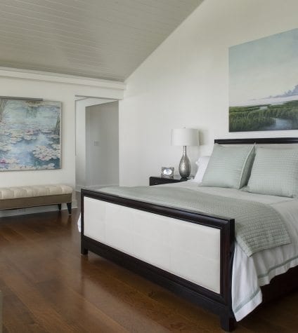 Rift and Quartersawn White Oak in Master Bedroom