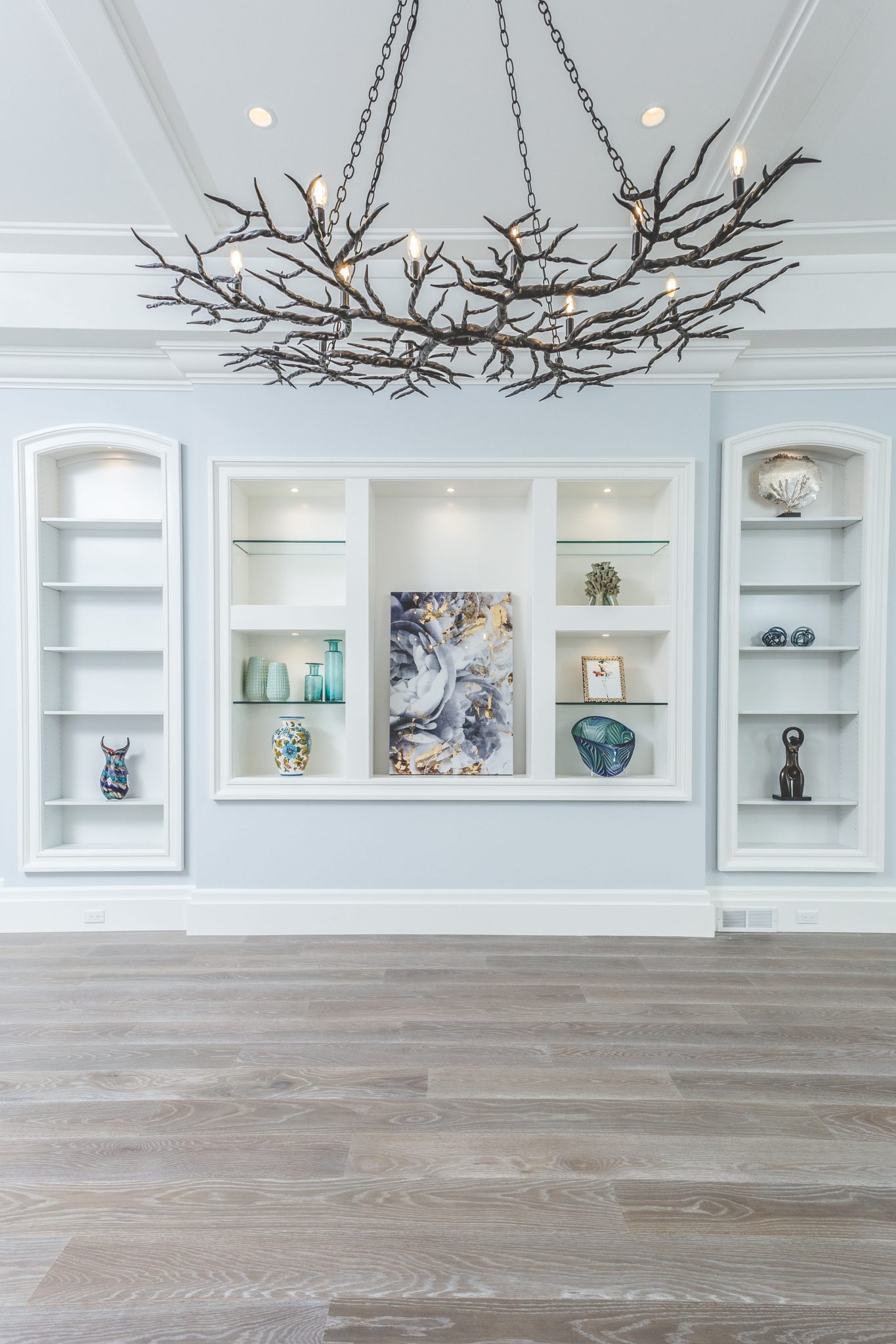 light engineered wood flooring in home