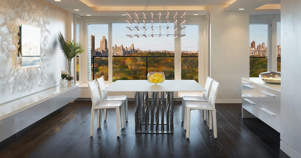 Dark Stained Oak Floor