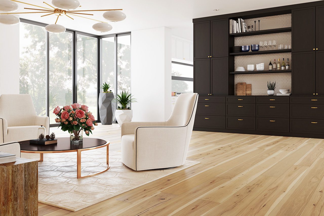 light floor open livingroom