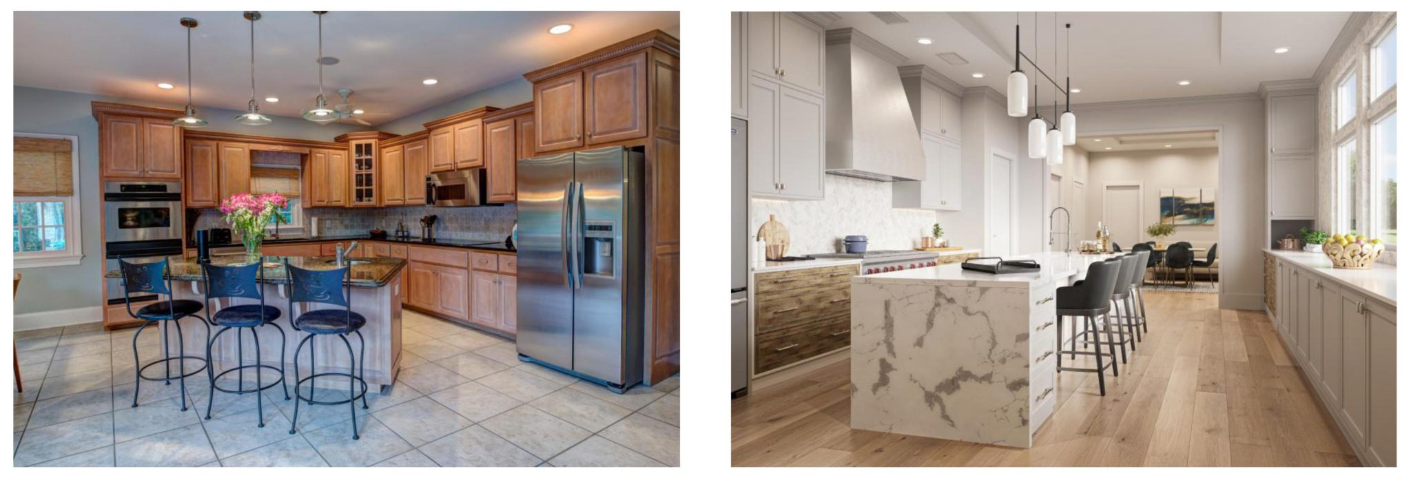 Tile Floor vs. Wood Floor