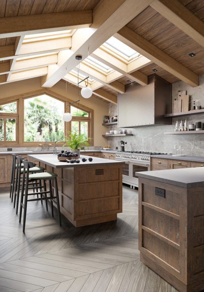 Carlisle Optimistic Stone Chevron