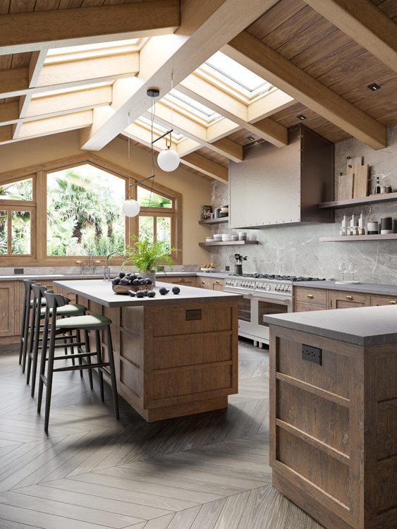 Carlisle Optimistic Stone Chevron