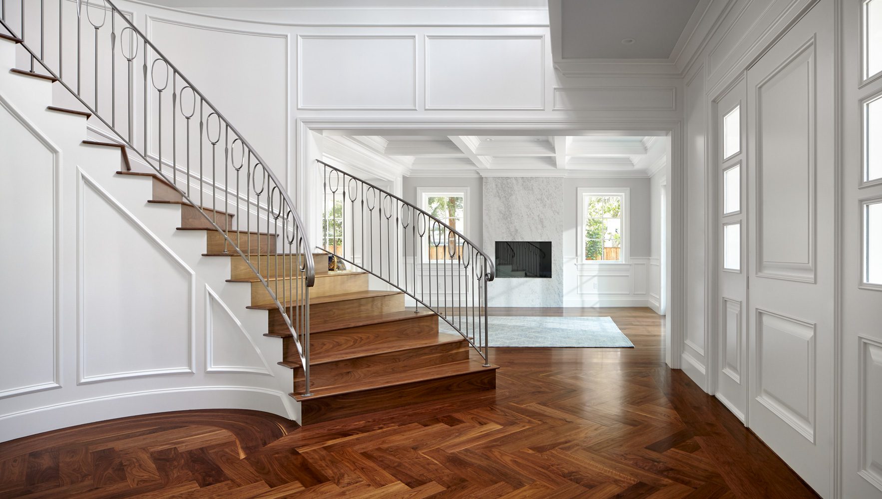Carlisle Walnut Herringbone Flooring