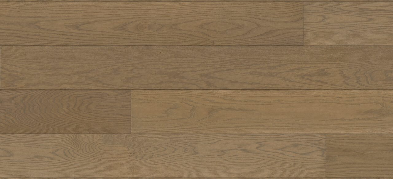 Horizontal wide plank flooring with natural brown grain.