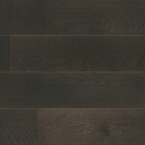 Dark wide plank flooring with grain, arranged horizontally.