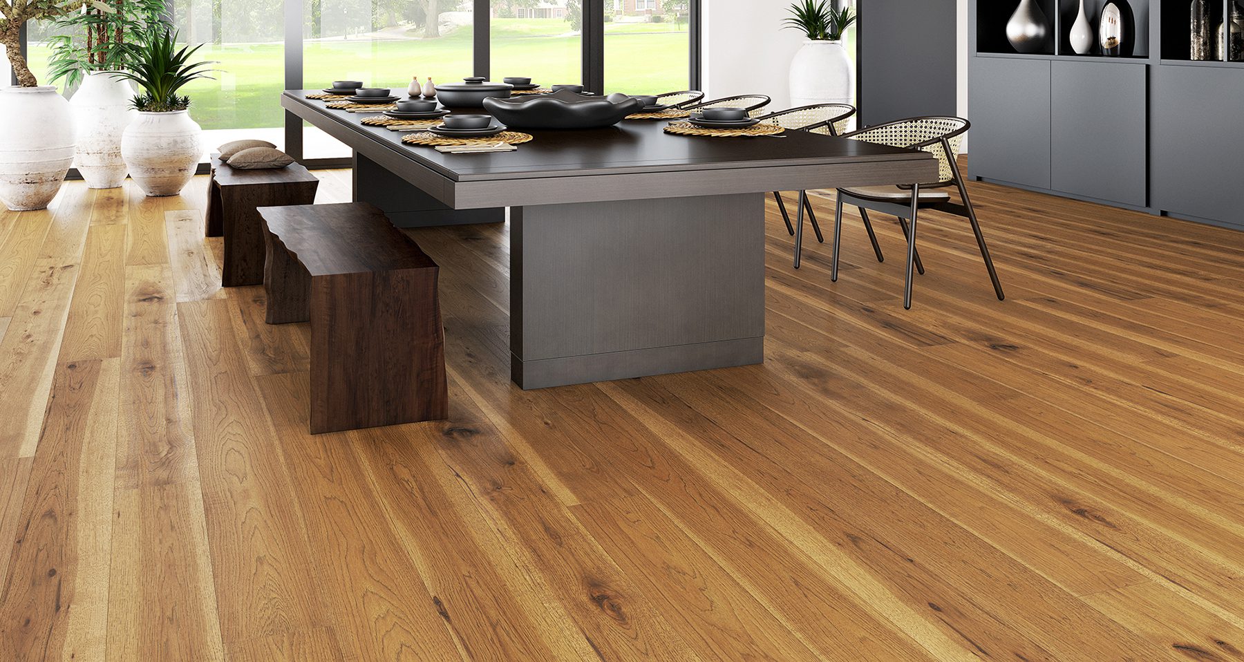 Carlisle Alluvium Hickory Flooring