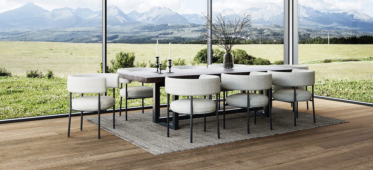 Carlisle Chocolate Truffle flooring