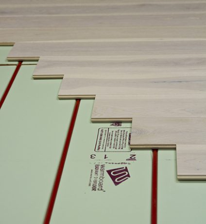 Carlisle Flooring over Radiant Heat