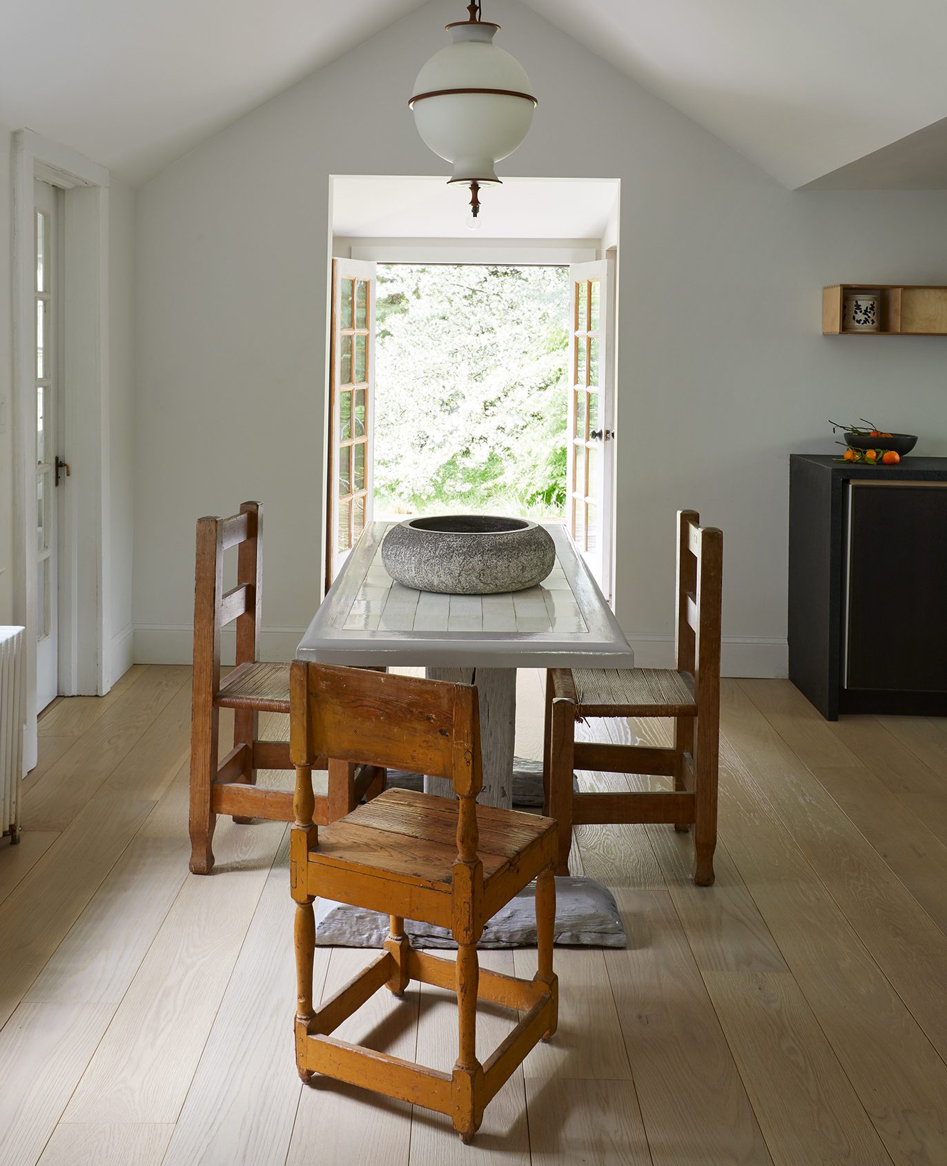 Custom Brushed White Oak │ ID#11668