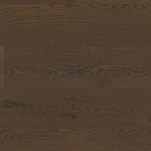 Dark wide plank flooring with swirling grain, polished for indoor use.