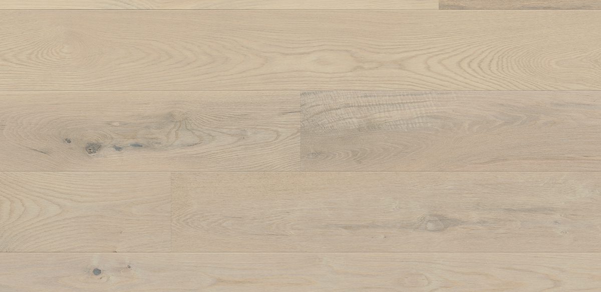 Light wooden wide plank flooring with horizontal grain, minimalist and calming.
