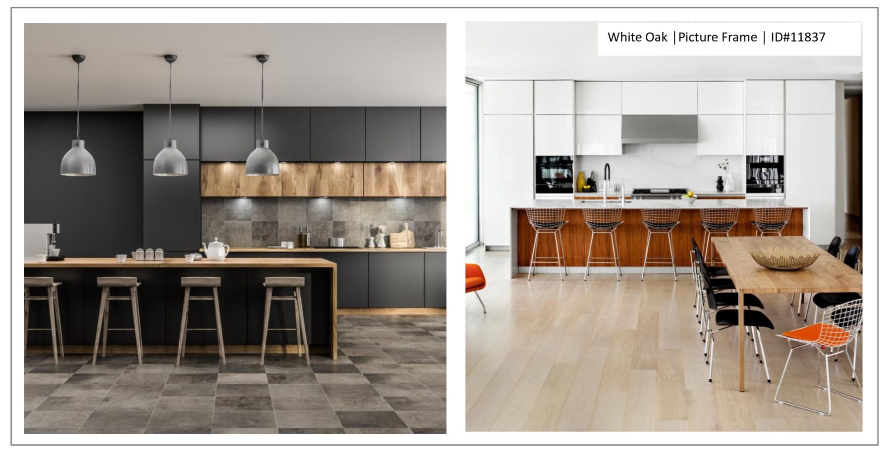 Comparison of Tile vs Hardwood