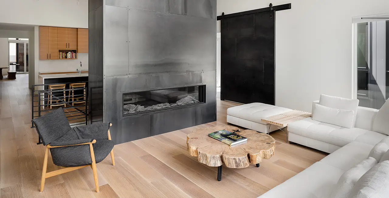 Sincerity | Loren Wood Builders Design Build | Sarah Shields Photography | ID# 12681 Carlisle Rift & Quartersawn White Oak Flooring