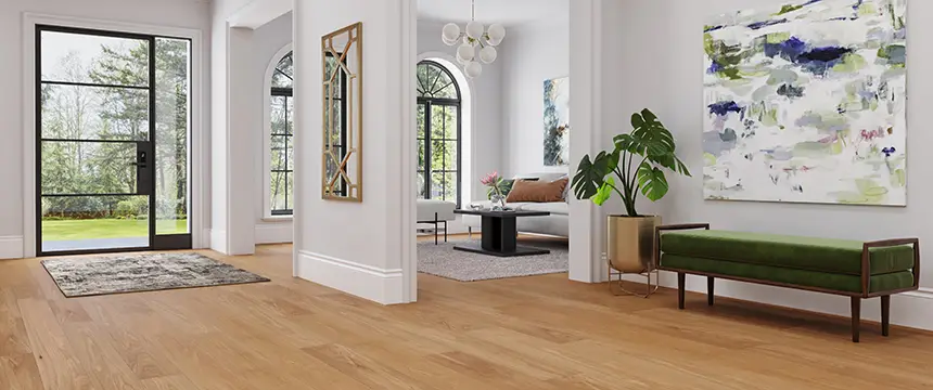 Creating a Mid-Century Transitional Flooring Design