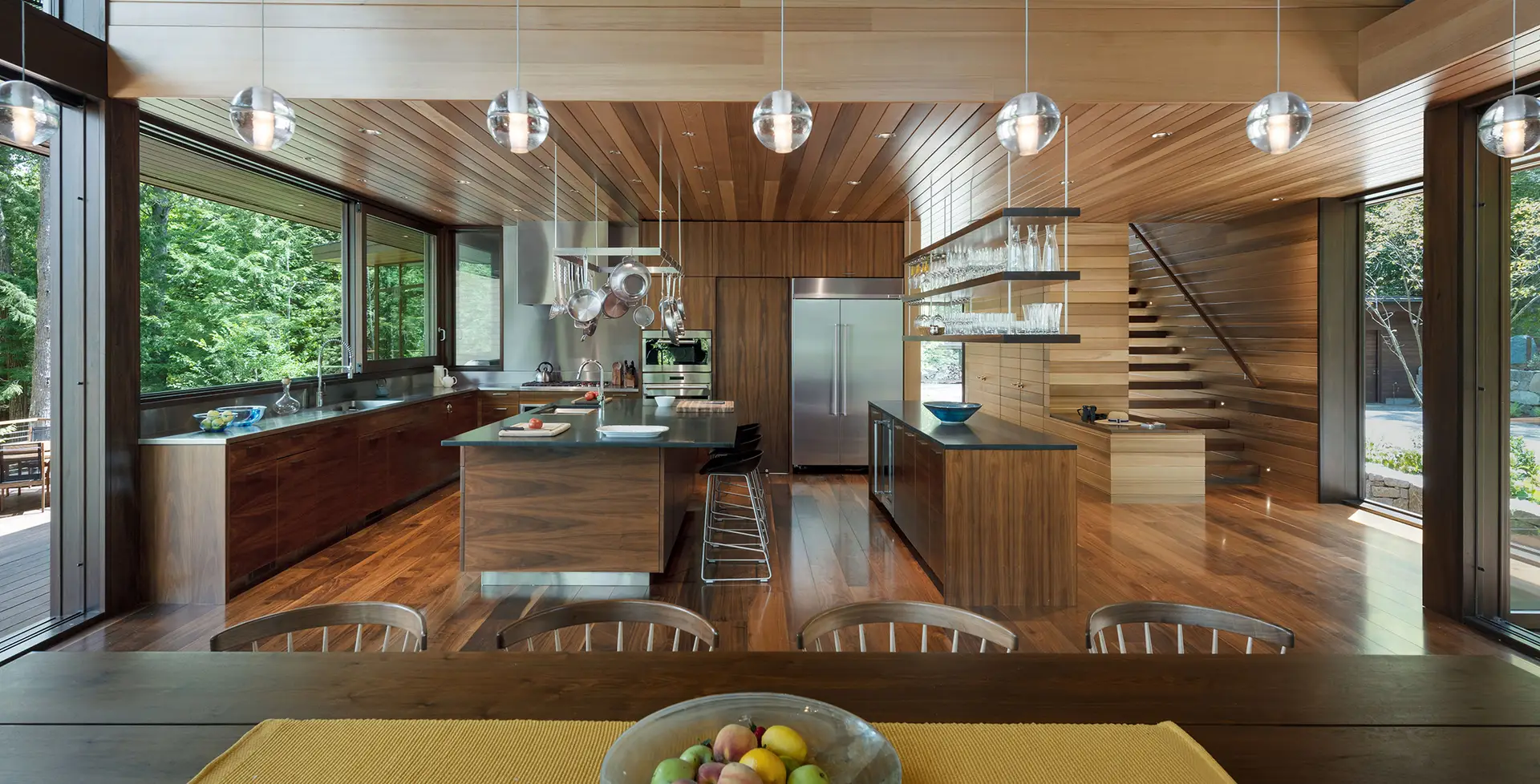 Custom Walnut | ID# 11421 Carlisle Walnut Flooring